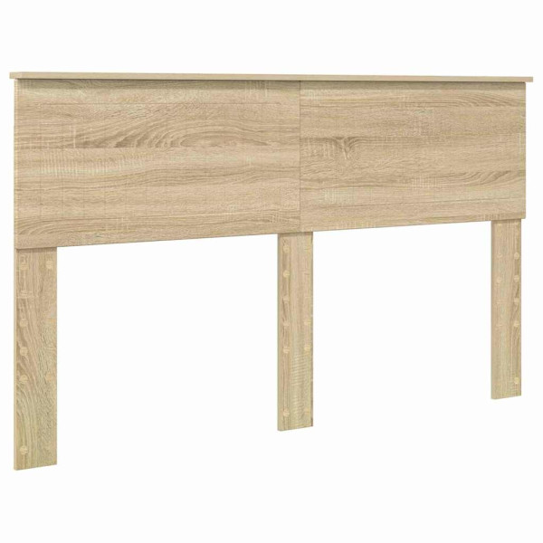Cabecero con cabecera Roble Sonoma 150 cm Madera contrachapada M 2