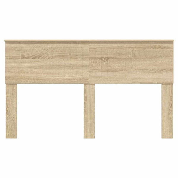 Cabecero con cabecera Roble Sonoma 150 cm Madera contrachapada M 4