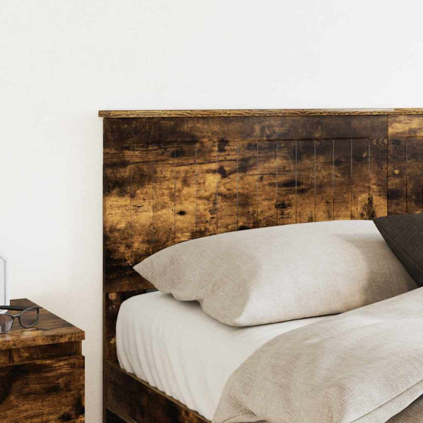 Cabecero con cabecera Roble ahumado 150 cm Madera contrachapada M 3