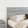 Cabecero con cabecera Gris Sonoma 150 cm Madera contrachapada 3