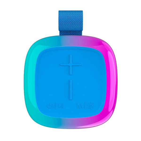 Altavoz Bluetooth Universal Música 5W COOL Base TWS Azul M 4