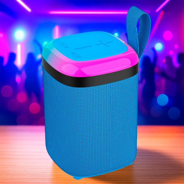 Altavoz Bluetooth Universal Música 5W COOL Base TWS Azul M 6