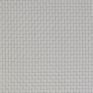 Malla mosquitera de acero inoxidable plateada 100x500 cm H