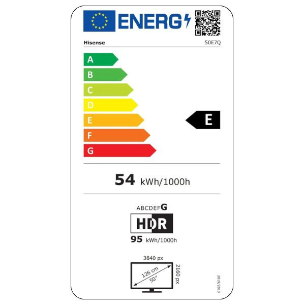 Smart TV HISENSE 50" QLED 4K UHD 50E7Q negro M 6