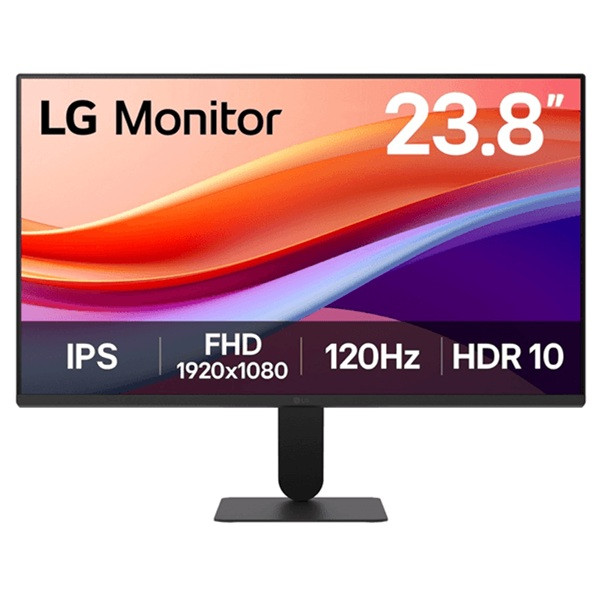 Monitor LG 23.8" FHD 24U411A-B negro D