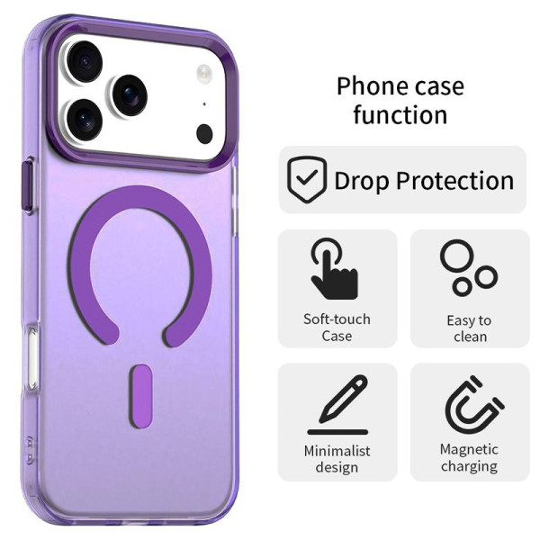Carcasa COOL para iPhone 17 Pro Magnética Colorful Violeta M 2