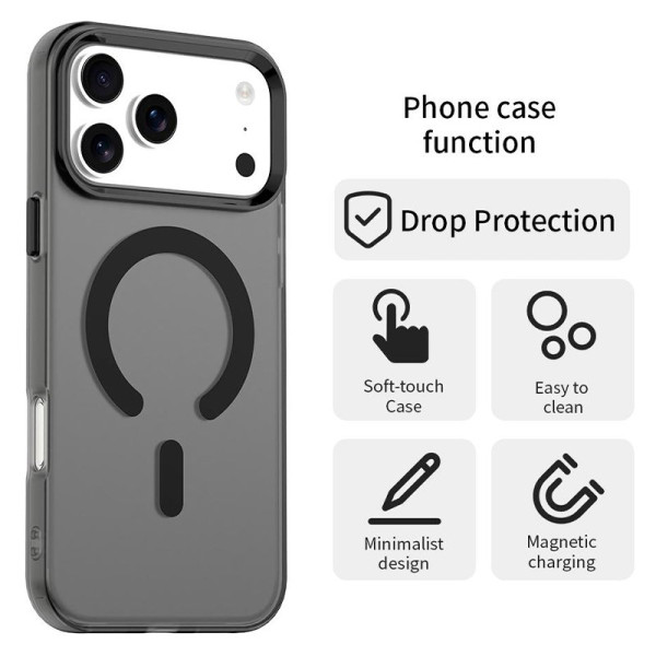 Carcasa COOL para iPhone 17 Pro Max Magnética Colorful Negro M 3