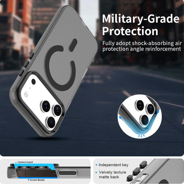 Carcasa COOL para iPhone 17 Pro Max Magnética Colorful Negro M 6