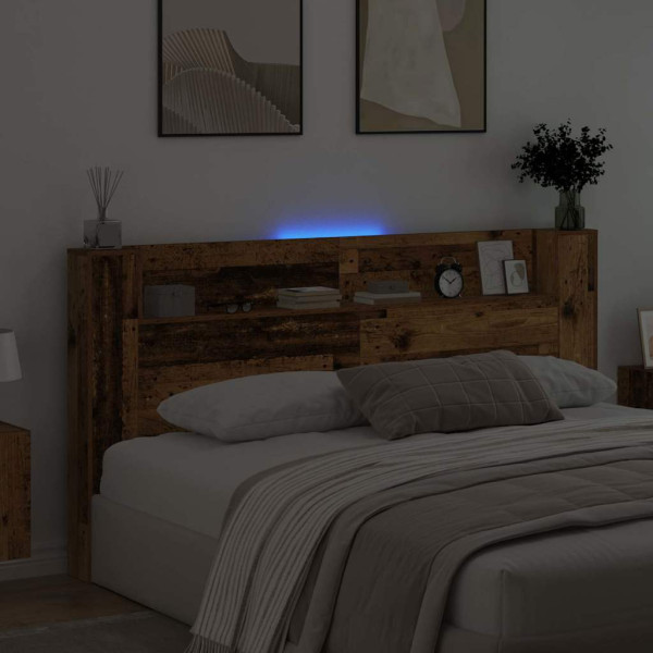 Cabecero de armario Madera Vieja 200 x 15 x 103.5 cm M 4