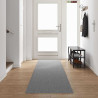 Runner de Alfombra Gris Claro 80 x 500 cm 100% Polipropileno 1
