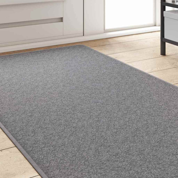 Runner de Alfombra Gris Claro 80 x 500 cm 100% Polipropileno M 3