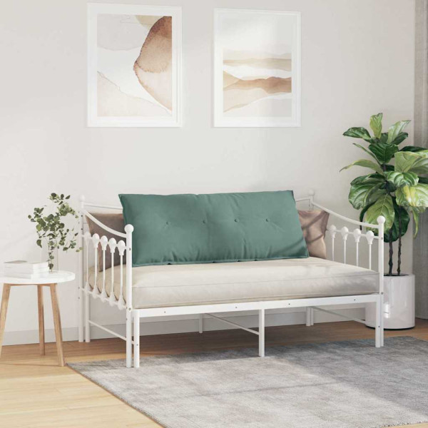 Cojín de Espalda Verde Mar 120 x 50 cm Tela de pana M 4