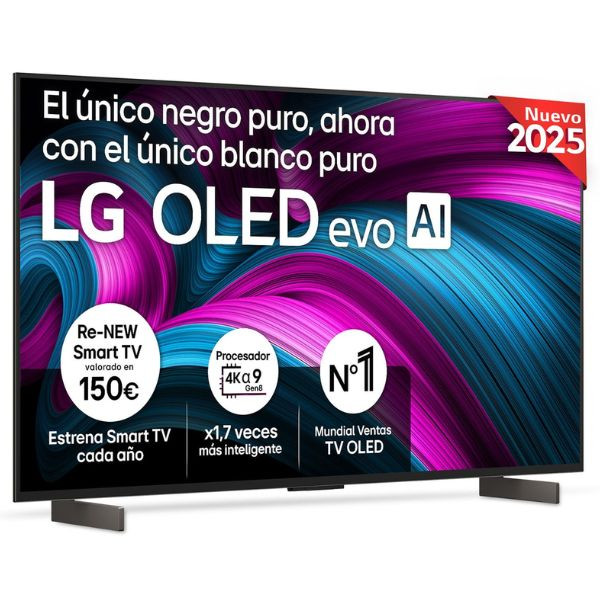 Smart TV LG 42" OLED 4K UHD OLED42C54LA preto M 3