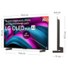 Smart TV LG 42" OLED 4K UHD OLED42C54LA negro 4