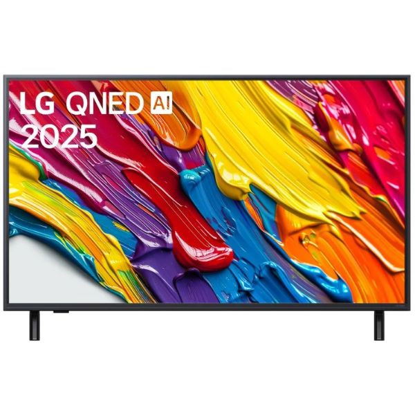 Smart TV LG 43" QNED 4K UHD 43QNED82A6B negro D