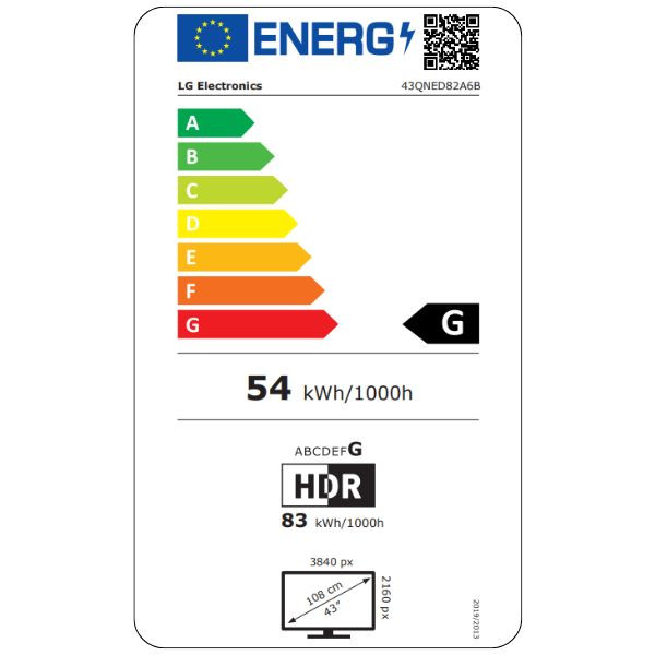 Smart TV LG 43" QNED 4K UHD 43QNED82A6B preto M 6