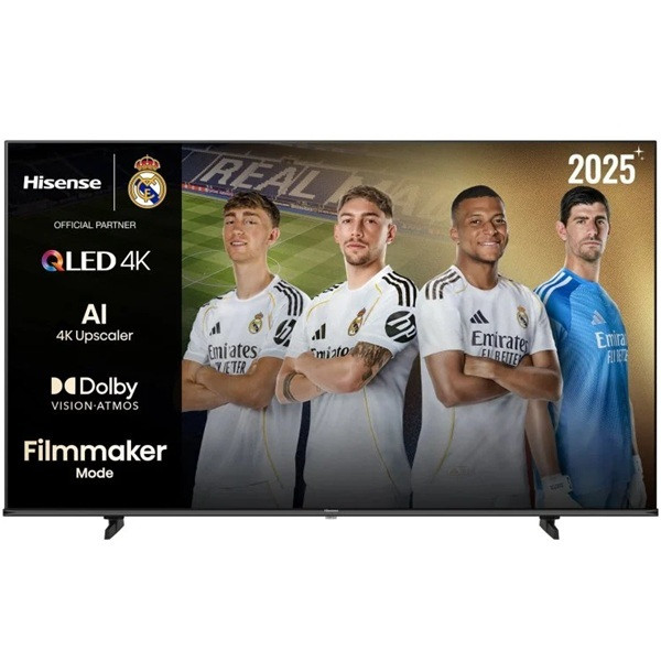 Smart TV HISENSE 75" QLED 4K UHD 75E7Q negro D