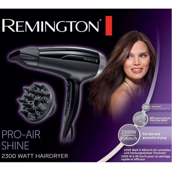 Secador Remington Pro-air shine preto M 4