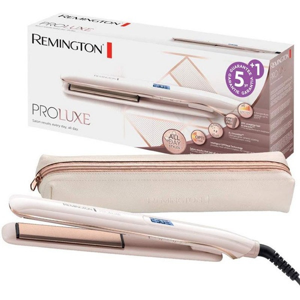 Alisador de cabelo Remington profissional Proluxe S9100 bege M 2