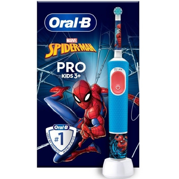 Cepillo de dientes eléctrico ORAL-B Pro Kids 3 Spiderman D