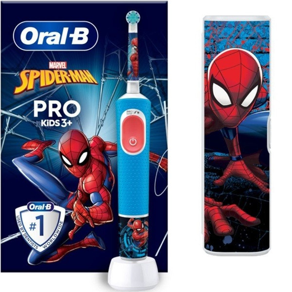 Cepillo de dientes eléctrico ORAL-B Pro Kids 3 Spiderman Especial Edition M 3