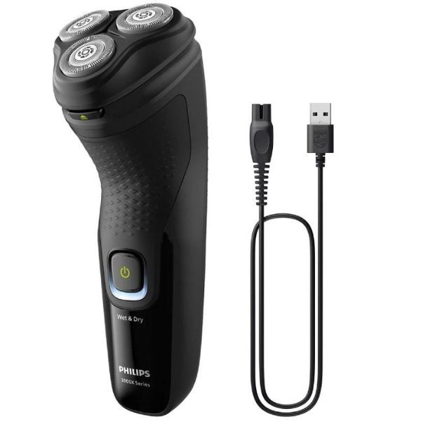 Máquina de barbear PHILIPS Shaver Series 3000X negro M 3