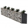 Cesta de muro de gaviones acero galvanizado 300x30x100 cm 4