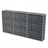 Cesta de muro de gaviones acero galvanizado 200x30x100 cm 3