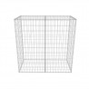 Cesta de muro de gaviones acero galvanizado 100x50x100 cm 3