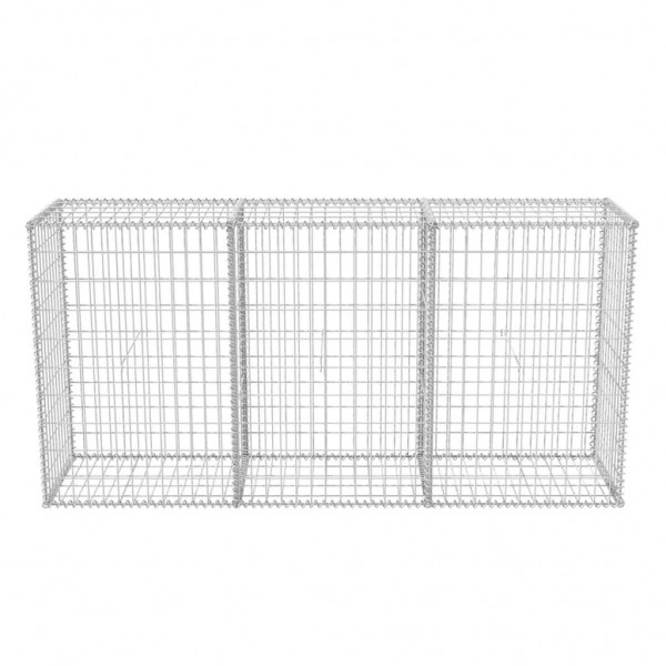 Cesto gabião aço galvanizado 200x50x100 cm M 4