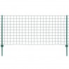 Euro Valla de acero verde 20x1 m 1