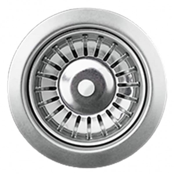 Fregadero de cocina con dos senos de granito gris M 3