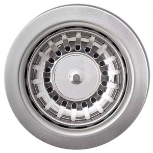 Fregadero de cocina de un seno de granito gris H