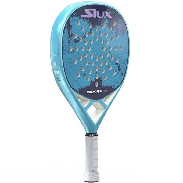 Pala de pádel Siux Valkiria Go 2025 azul/rosa M 4