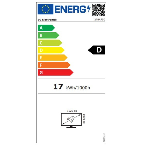 Monitor LG 27" IPS 27BA750 negro M 6