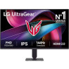 Monitor Gaming LG UltraGear 27" IPS 27G411A-B preto 1