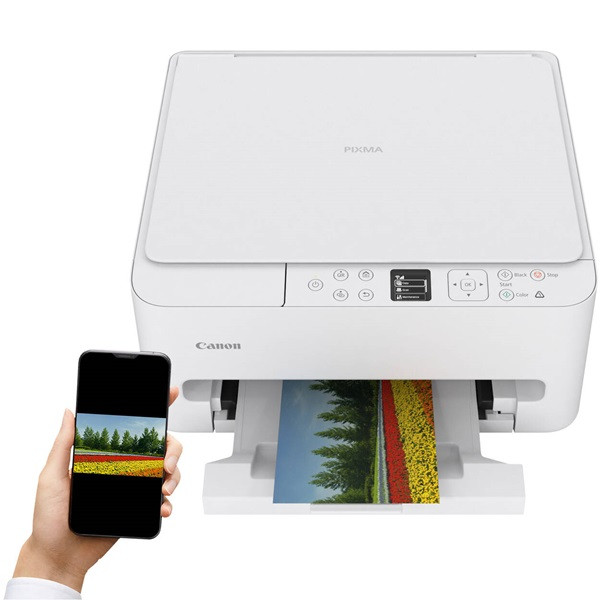 Multifunción Canon PIXMA TS6550i blanco M 5