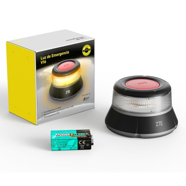 Baliza de emergencia ZTE E1 negro M 3