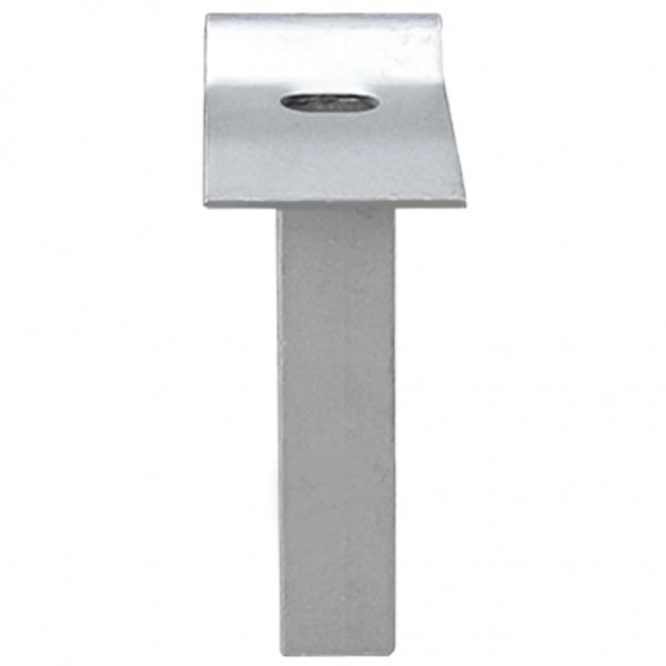 Puerta de malla de jardín acero galvanizado 400x150 cm gris M 5