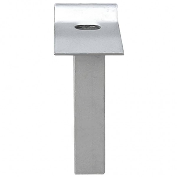 Puerta de malla de jardín acero galvanizado 400x200 cm gris M 5