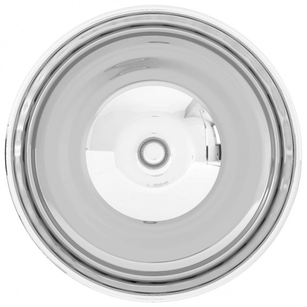 Lavabo 32.5x14 cm cerámica plateado M 5