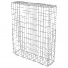 Muro de gaviones con cubiertas acero galvanizado 80x20x100 cm 2
