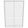 Muro de gaviones con cubiertas acero galvanizado 100x20x150 cm 4