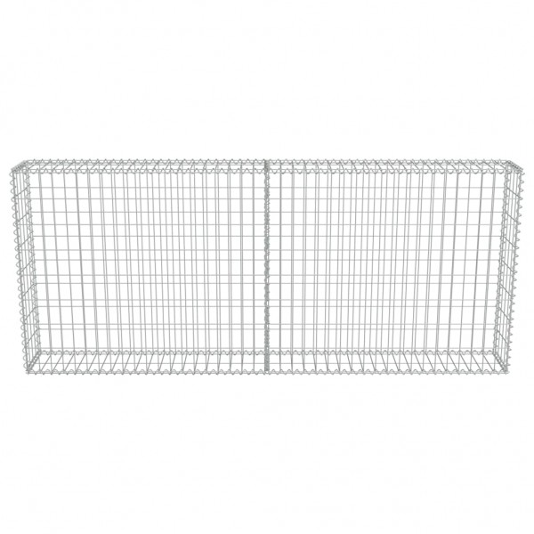 Muro de gaviones con cubiertas acero galvanizado 200x20x85 cm M 4