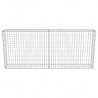 Muro de gaviones con cubiertas acero galvanizado 200x20x85 cm 4