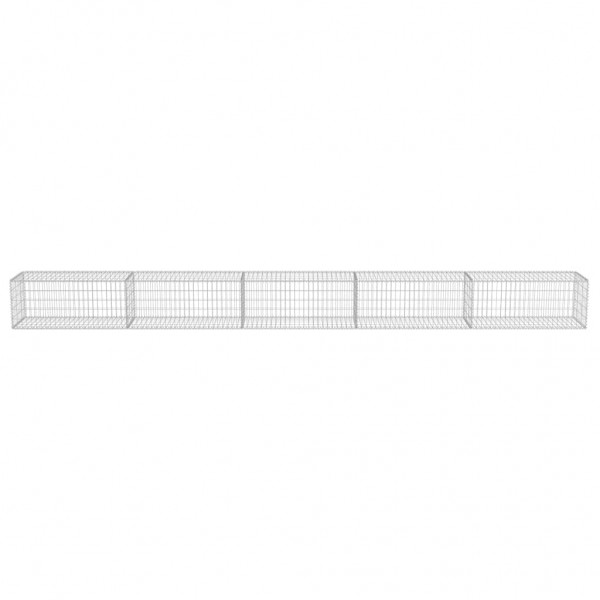 Muro gabião com tampas aço galvanizado 600x50x50 cm M 4