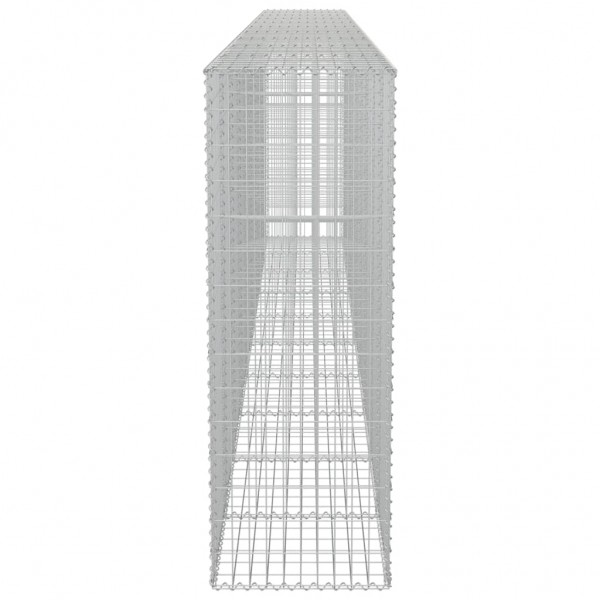 Muro gabião com tampas aço galvanizado 600x50x150 cm M 5