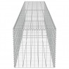 Muro de gaviones con cubiertas acero galvanizado 300x50x50 cm 5