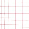 Alambrada de gallinero acero revestimiento PVC rojo 10x0.5 m 4