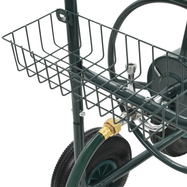 Carrito de manguera para jardín conector de 1/2 acero 75 m M 5